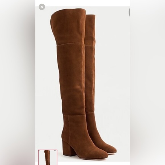 J. Crew Shoes - J Crew suede over the knee boots 7